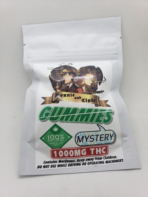 1000mg Bonnie and Clyde Gummies Edibles - Best Free Weed Delivery Service Hamilton Ontario