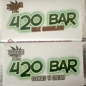 New: 420 THC Bars (1000 & 2000 MG)