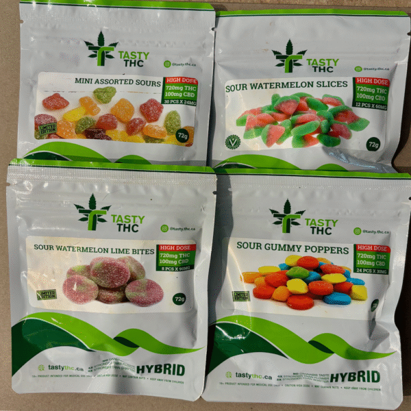 Tasty THC - Hybrid 720 MG