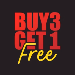 Buy 3 Get 1 Free