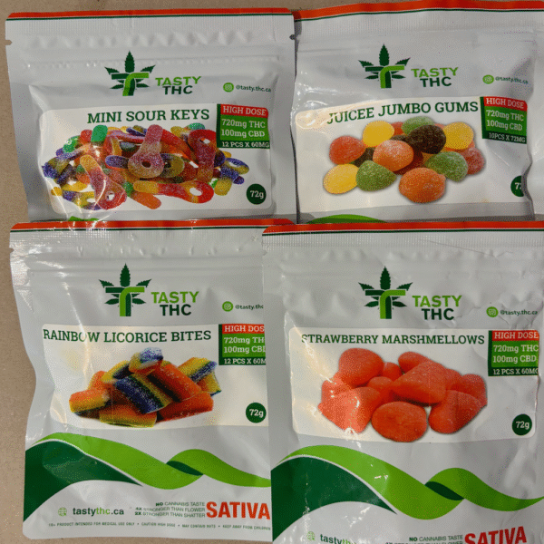 Tasty THC - Sativa 720 MG