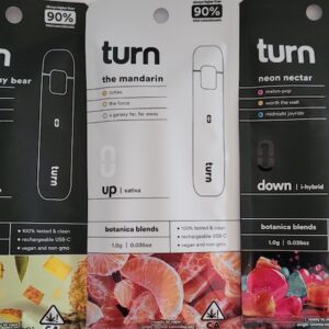 New - Turn Botanica Vape Pens