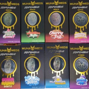 NEW  MUHA MEDS Disposable 2 Grams Vape Pen